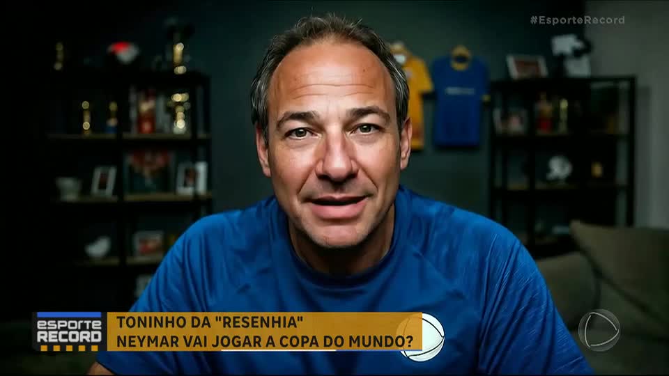 Toninho da 'Resenhia': Esporte Record discute as chances de Neymar na Copa do Mundo