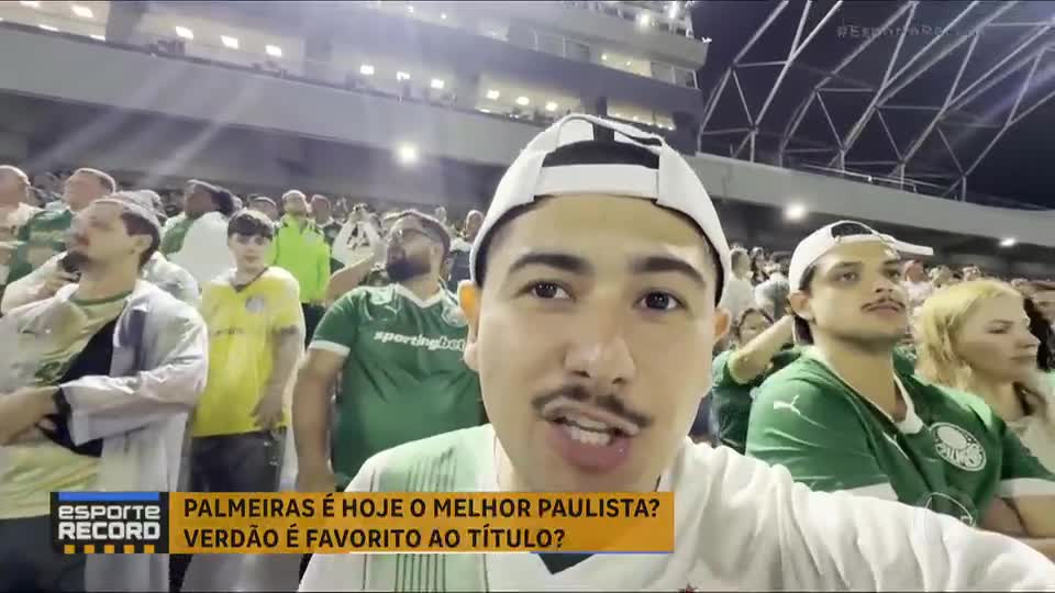 Veja os bastidores da vitória do Palmeiras sobre o Mirassol com Kaike Nagai