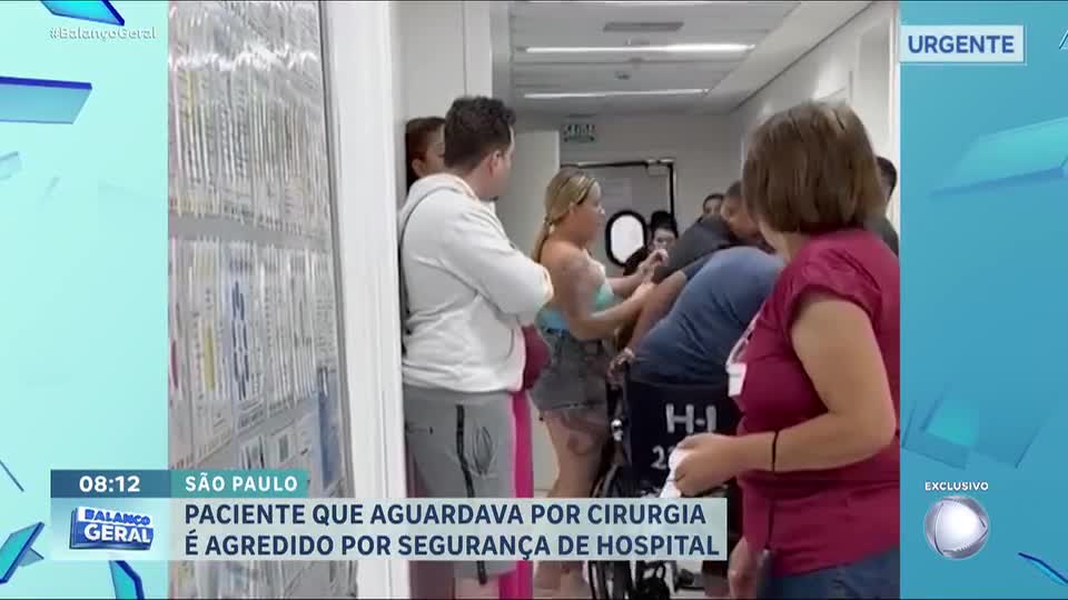 Paciente é agredido por segurança em hospital no Ipiranga, zona sul de SP