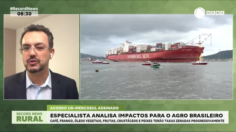 Impactos do acordo Mercosul-UE para o agro brasileiro