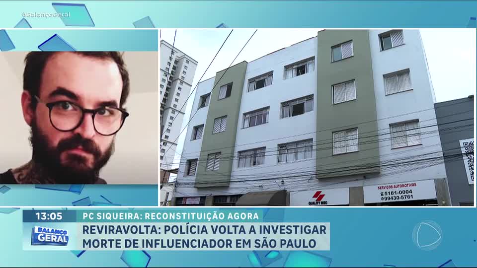 Polícia volta a investigar morte do influenciador PC Siqueira em São Paulo