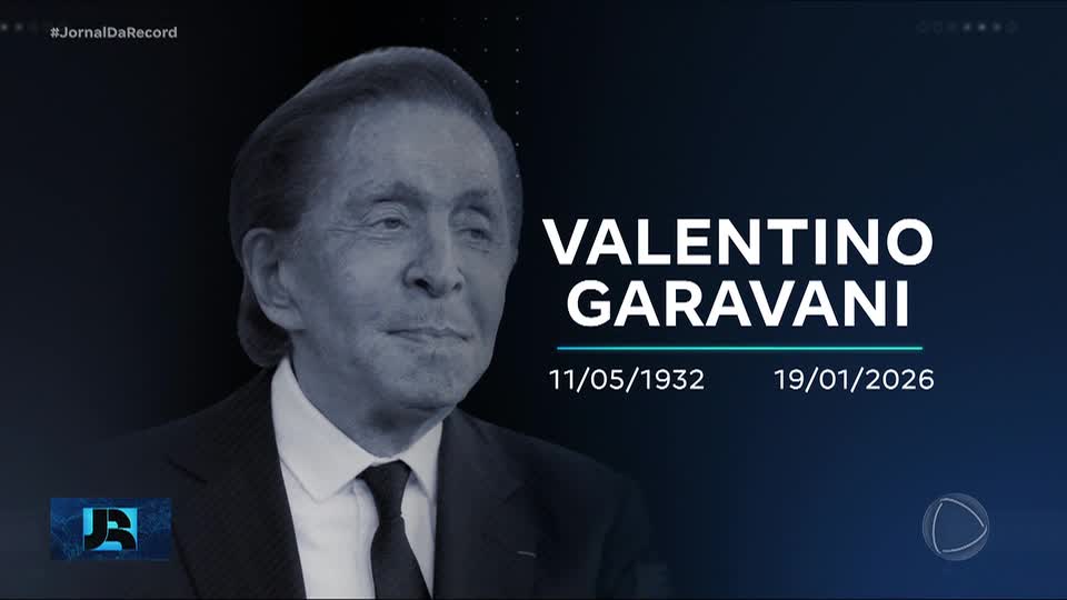 Um dos grandes ícones da alta-costura, o estilista italiano Valentino Garavani morre aos 93 anos