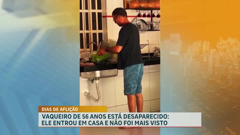 Vaqueiro desaparece no interior de MG; família pede ajuda para encontrá-lo