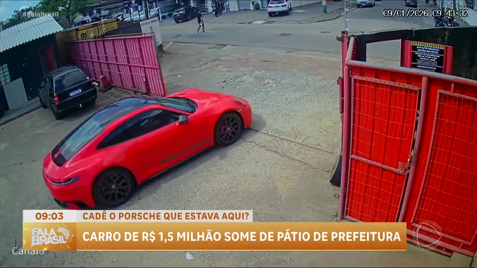 Carro de R$ 1,5 milhão desaparece de pátio da Prefeitura de Balneário Camboriú (SC)