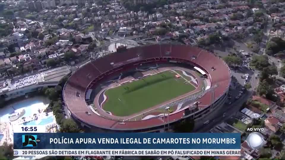 Polícia faz operação contra esquema de venda ilegal de camarotes no estádio do São Paulo