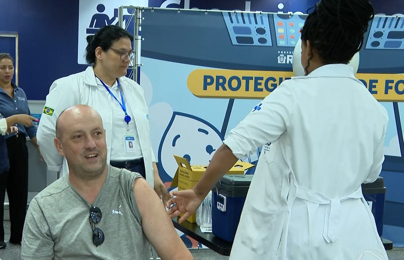 Aeroporto do Galeão ganha posto de vacinação contra sarampo e febre amarela