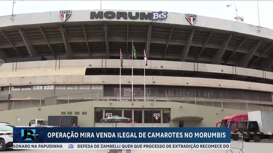 Polícia faz operação contra a venda ilegal de camarotes no estádio São Paulo Futebol Clube