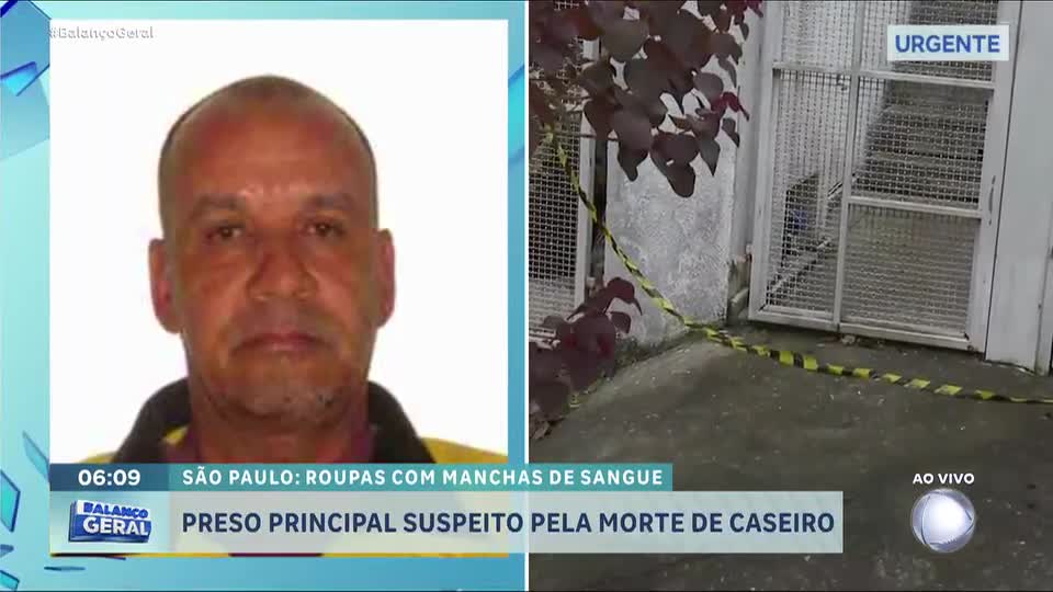 Polícia prende principal suspeito de matar caseiro em São Paulo