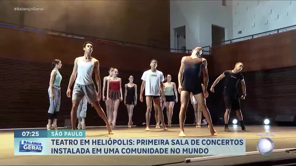 Heliópolis tem primeiro teatro construído em comunidade do mundo
