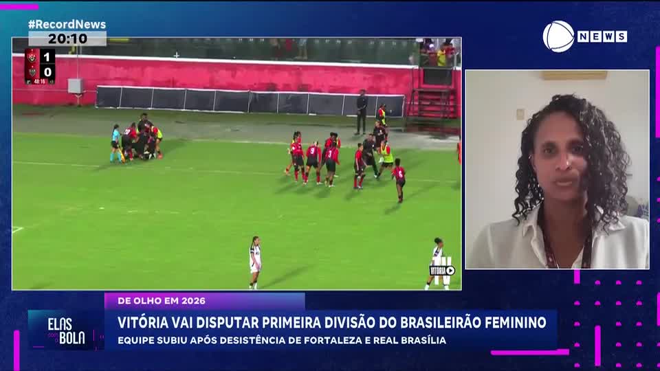 Vitória vai disputar primeira divisão do Brasileirão Feminino