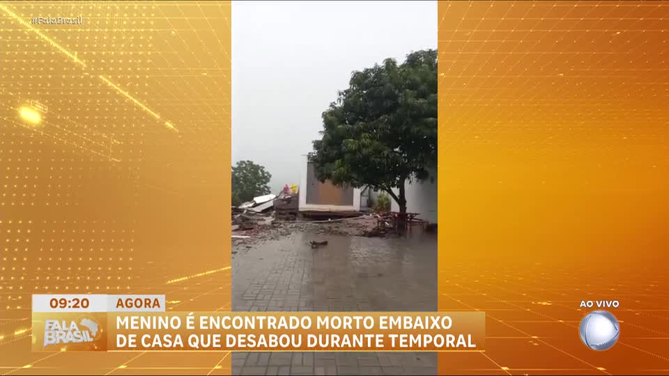 Criança desaparecida em enchente é encontrada morta no ES