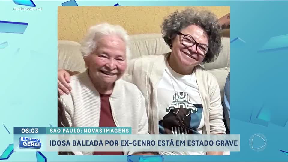 Idosa baleada por ex-genro está em estado grave