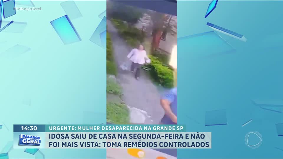 Família procura mulher de 63 anos desaparecida em Diadema, na Grande São Paulo