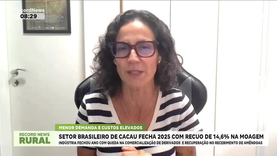 Presidente da AIPC discute queda do setor brasileiro de cacau em 2025