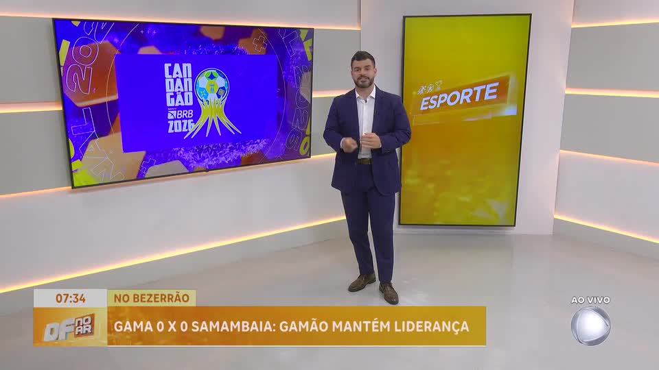 Gama e Samambaia empatam sem gols no Estádio Bezerrão