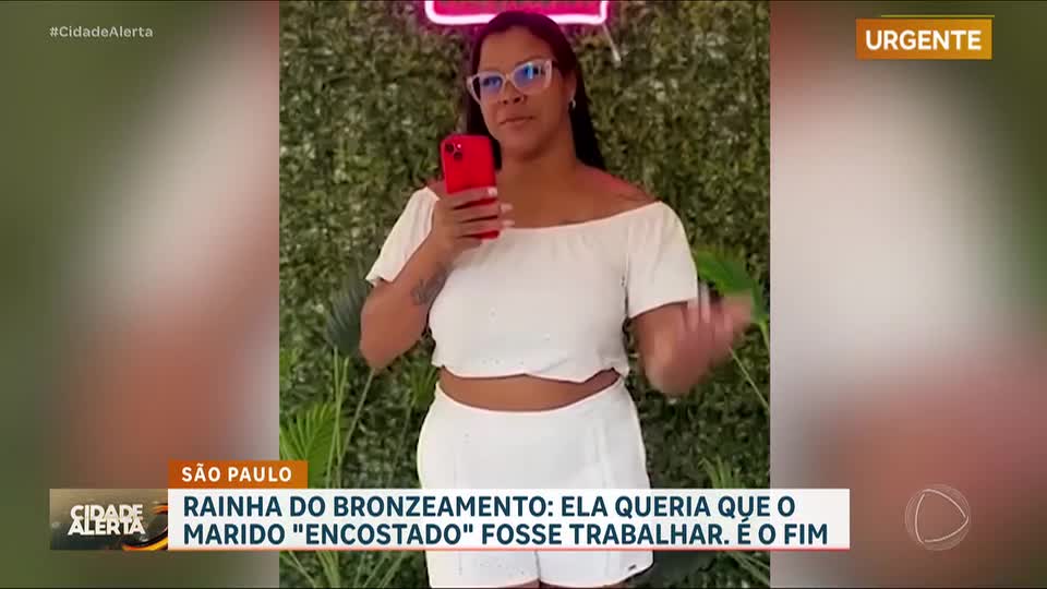 'Rainha do bronzeamento' é morta após pedir para o marido 'encostado' arranjar um trabalho