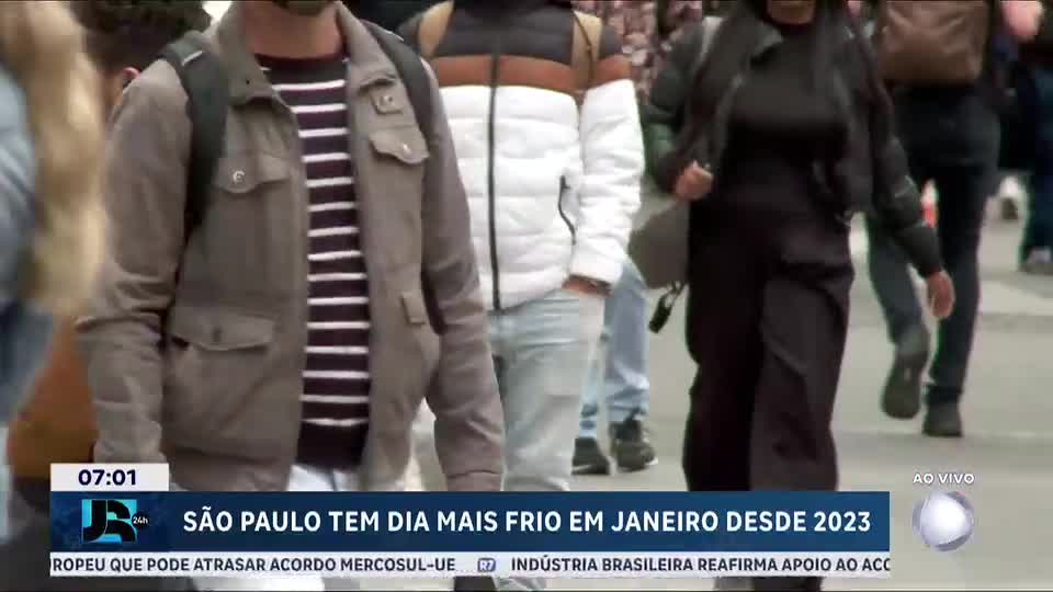 Especialistas explicam o frio atípico no verão em São Paulo