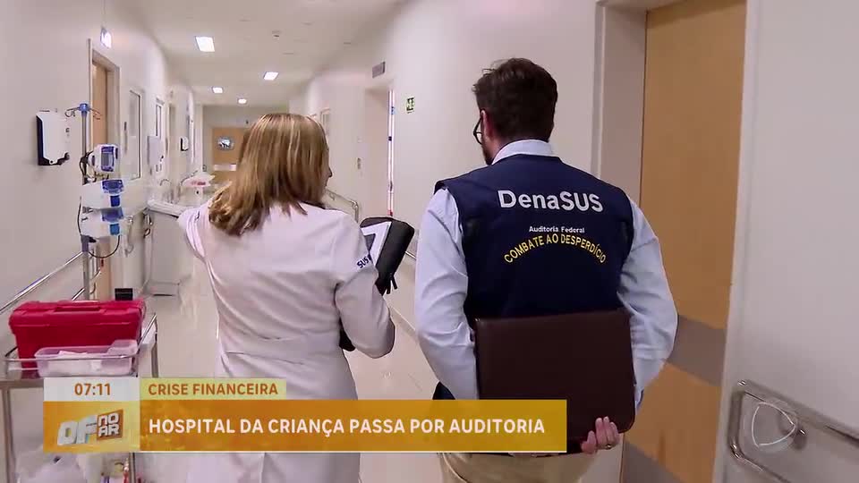 Hospital da Criança de Brasília passa por auditoria do Ministério da Saúde