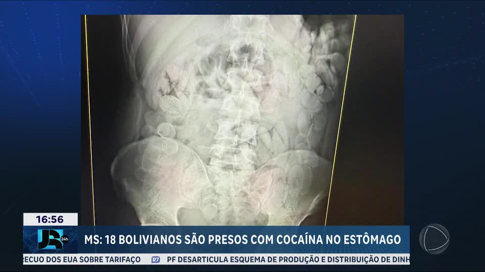Polícia prende 18 bolivianos com cocaína avaliada em mais de R$ 1 milhão