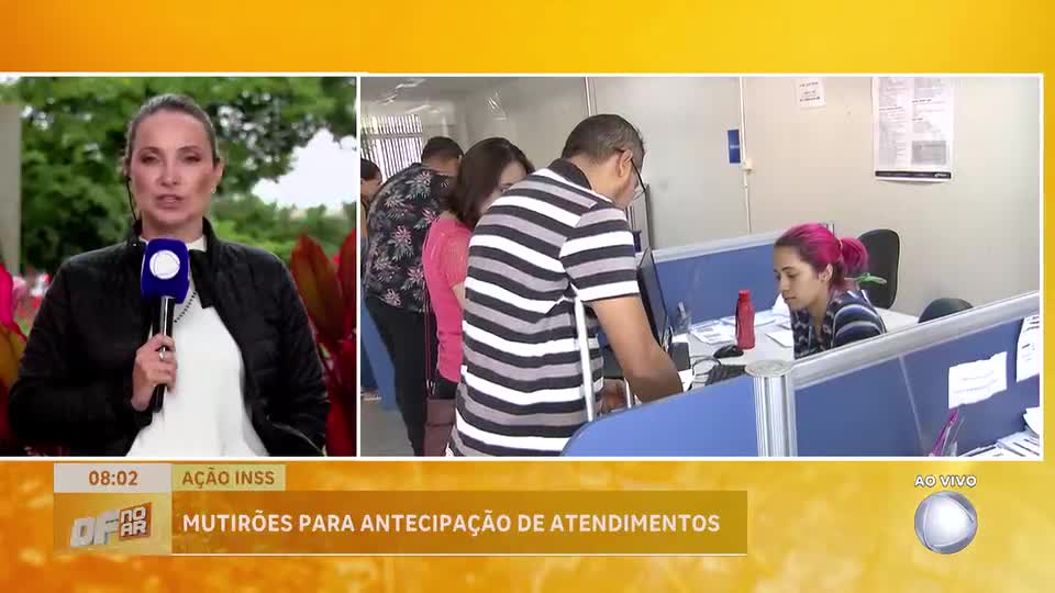 INSS realiza mutirões para antecipação de atendimentos em todo o Brasil