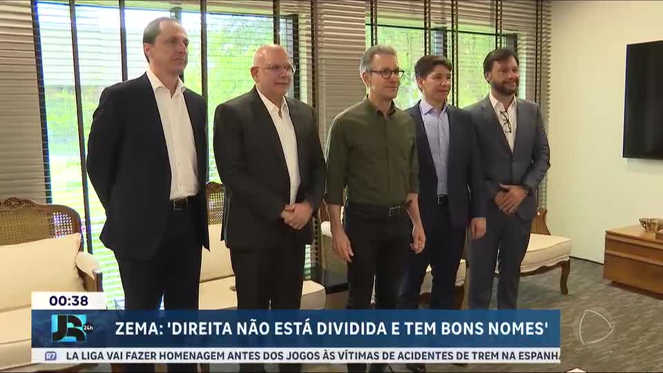 Governador de Minas Gerais visita sede da RECORD e faz balanço do mandato