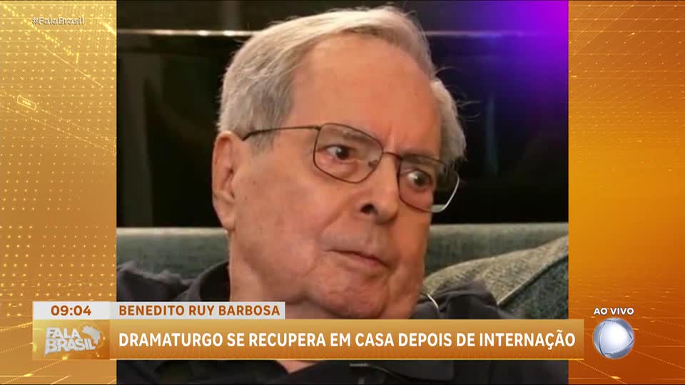Benedito Ruy Barbosa recebe alta hospitalar