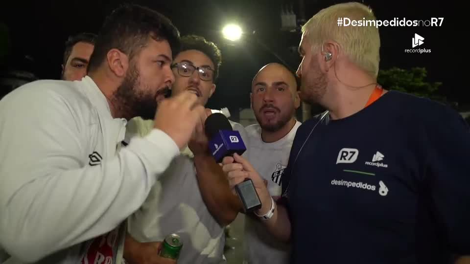 ‘A gente estava precisando de um pouco de sorte também’, desabafa torcedor do Santos