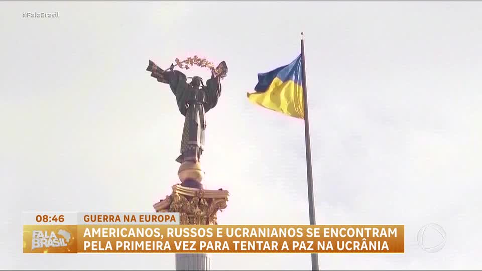 Rússia, Ucrânia e EUA iniciam negociações de paz nos Emirados Árabes