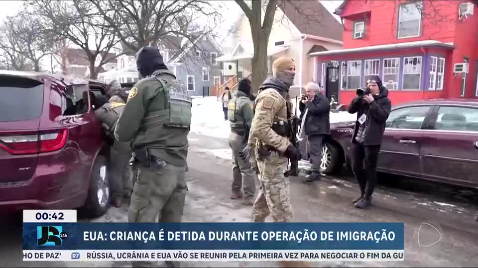 Criança de cinco anos é detida em operação de imigração nos EUA