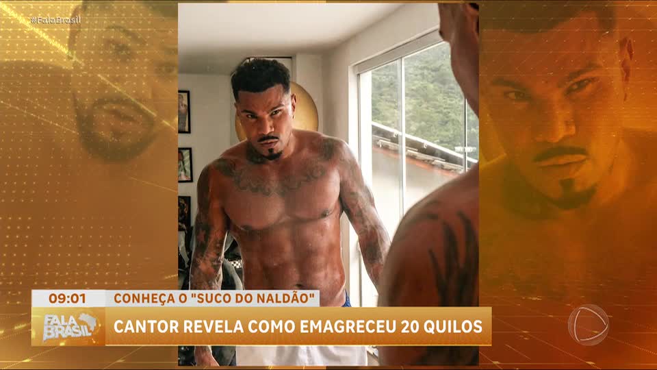 Naldo Benny revela como perdeu 20 quilos em oito meses; confira