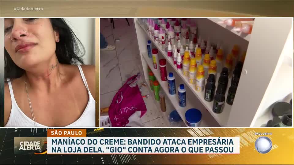 Falso cliente entra em perfumaria, bloqueia porta e espanca proprietária em SP
