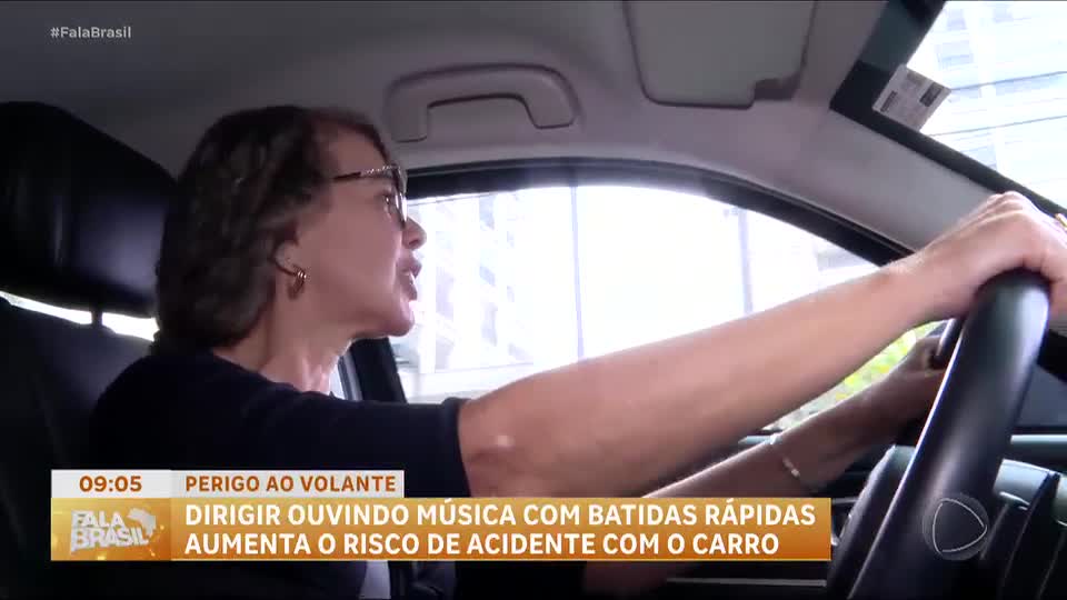 Música rápidas e direção não combinam, revela estudo  