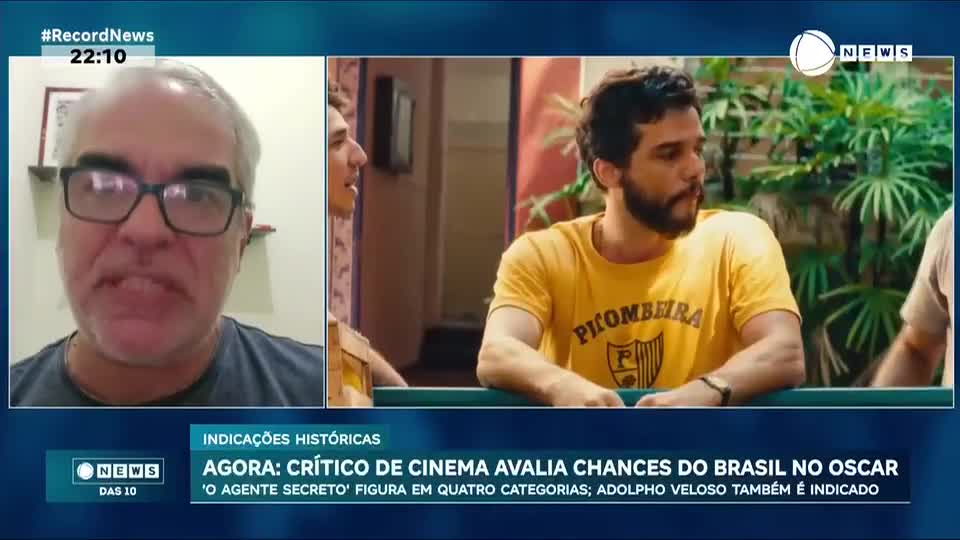 Crítico de cinema avalia chances do Brasil no Oscar