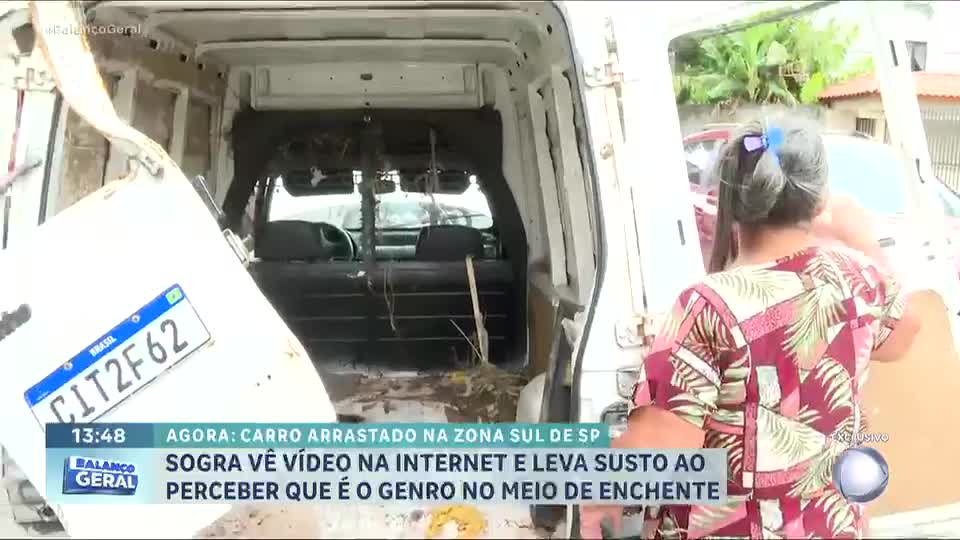 Chuva forte provoca enchente na zona sul de SP e deixa comerciantes com grandes prejuízos