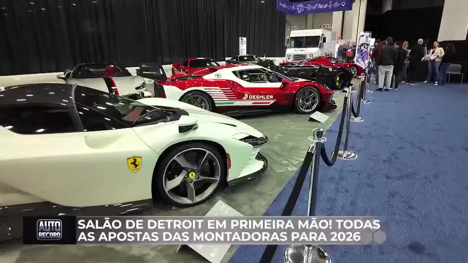 Novidades do Salão de Detroit: todas as apostas das montadoras para 2026