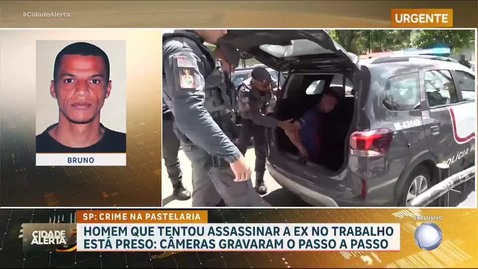 Suspeito de atirar diversas vezes na ex-namorada é preso nesta segunda-feira (26) 
