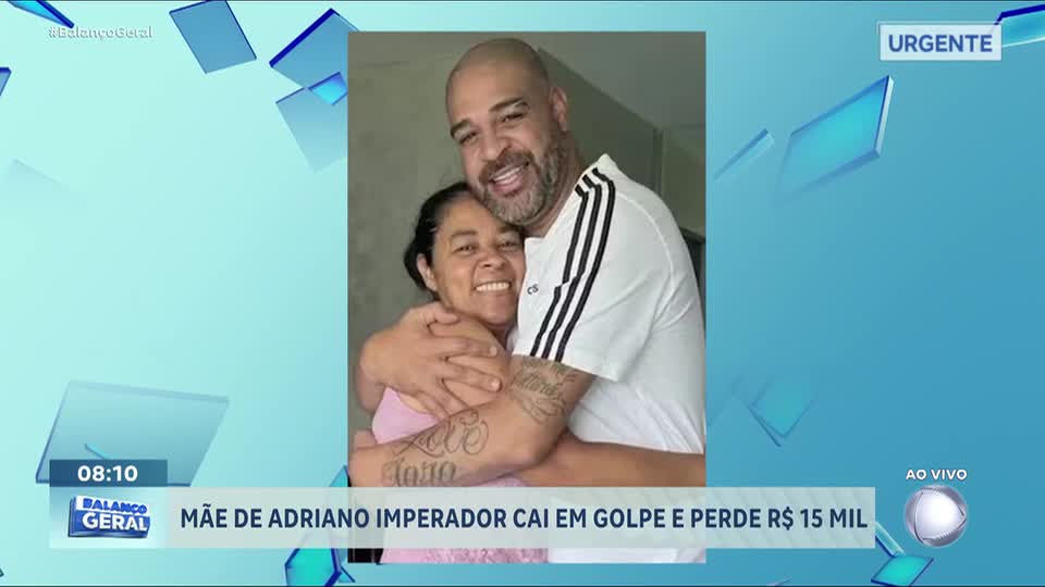 Mãe de Adriano Imperador cai em golpe criado por inteligência artificial e perde R$ 15 mil