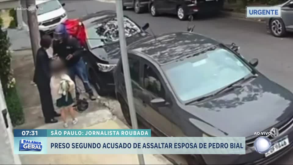 Segundo suspeito de assaltar mulher de Pedro Bial é preso em São Paulo