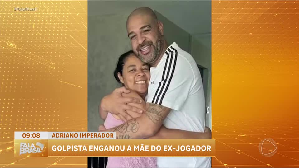 Adriano Imperador se revolta após mãe cair em golpe e perder R$ 15 mil