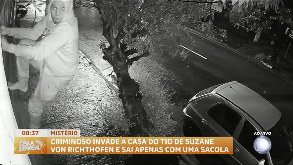 Criminoso invade casa de tio de Suzane von Richthofen e leva apenas uma sacola