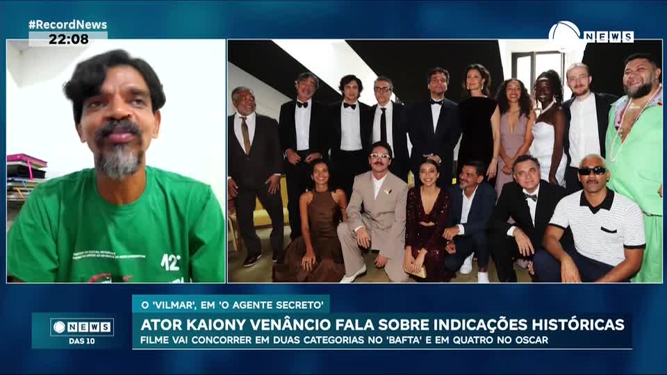 Ator Kaiony Venâncio fala sobre indicações históricas