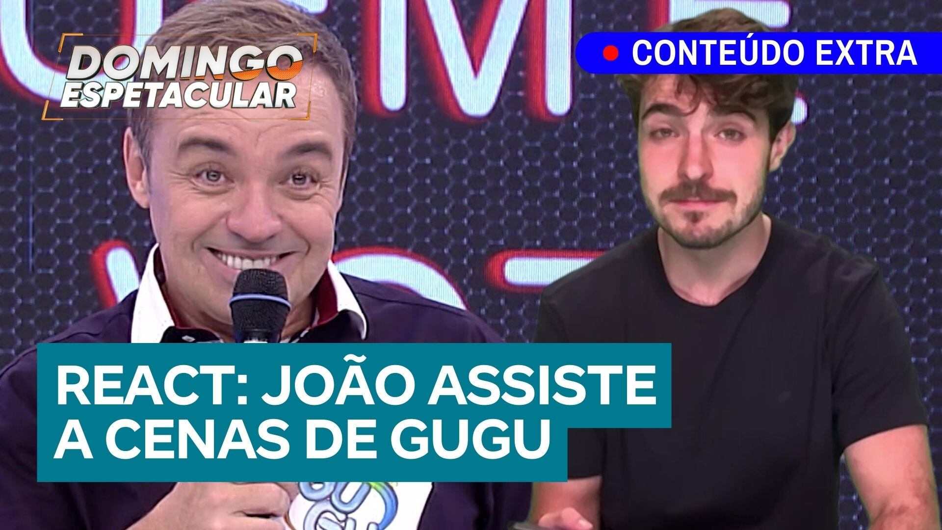 João Liberato, filho de Gugu, reage a momentos do pai: 'Fico muito emocionado'