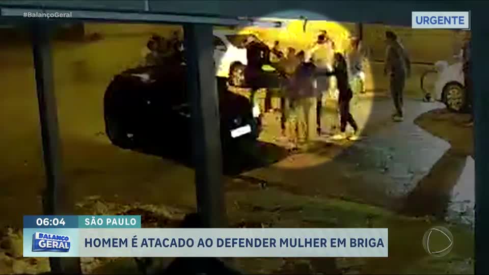 Jovem é esfaqueado ao defender mulher de abordagem violenta em festa de aniversário