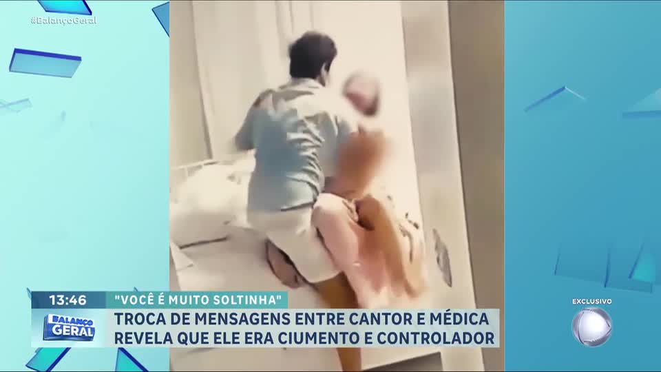 Caso João Lima: após agressões, Raphaella Brilhante expõe mensagens violentas do marido  