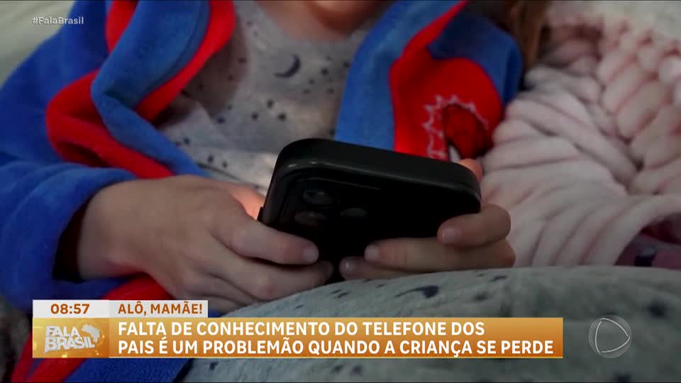 Ensinar crianças a memorizar o telefone dos pais é crucial para segurança