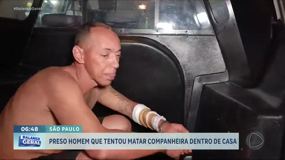 Homem é preso por tentativa de feminicídio na zona norte de São Paulo