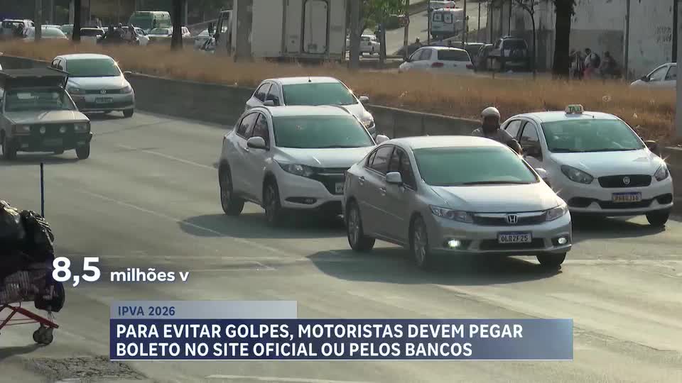 Para evitar golpes, motoristas devem pegar boleto no site oficial ou pelos bancos em MG
