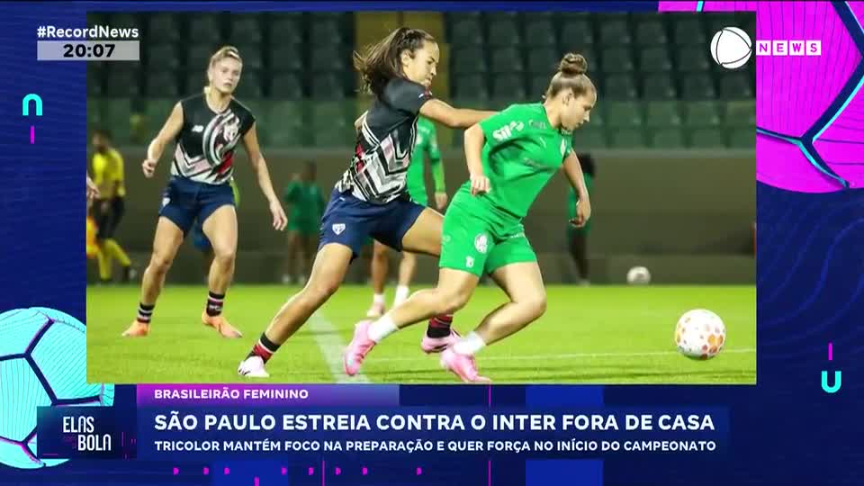 São Paulo estreia contra o Inter fora de casa