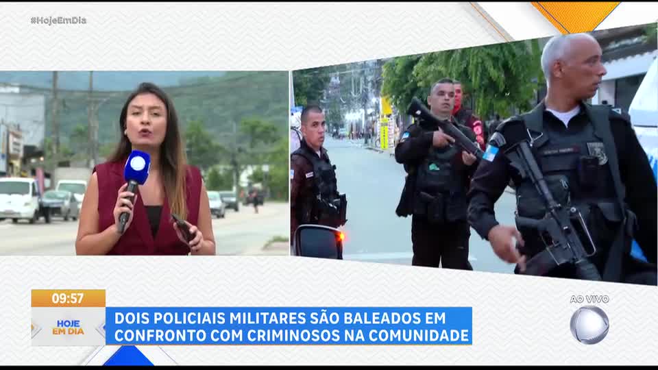 Policiais são baleados durante confronto no Morro do Fubá, zona norte do Rio 