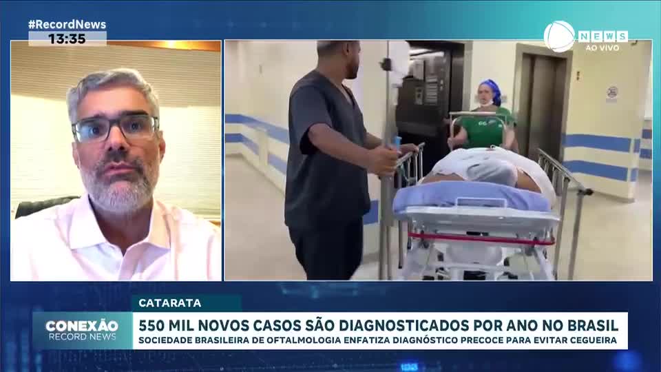 550 mil novos casos de catarata são diagnosticados por ano no Brasil
